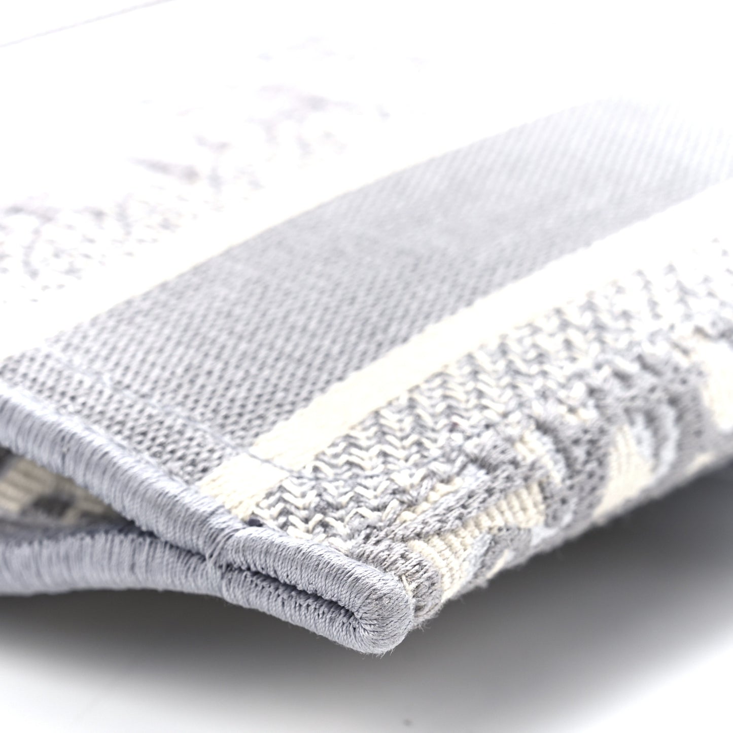 Oblique Slim Saddle Pouch Grey