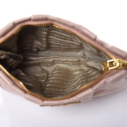 Prada Vitello Shine Wristlet Cipria 5 of 8