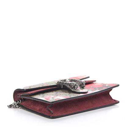 Gucci GG Supreme Monogram Blooms Super Mini Dionysus Shoulder Bag Beige Multicolor Dry Rose 4 of 9