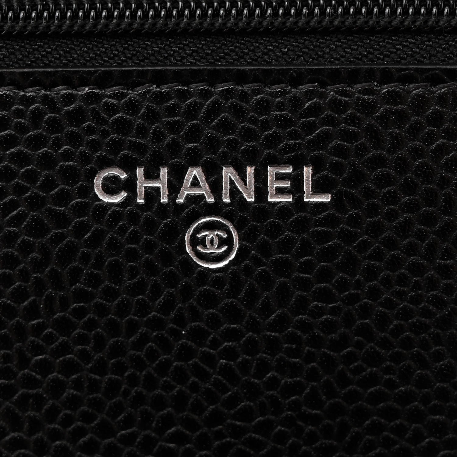 Chanel Caviar Quilted Wallet on Chain WOC Black 6 of 12