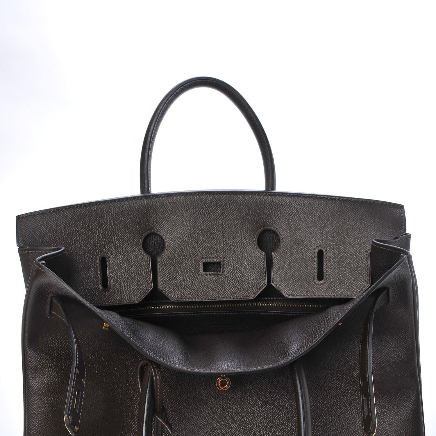 Hermes Courchevel Birkin 35 Chocolate 7 of 33