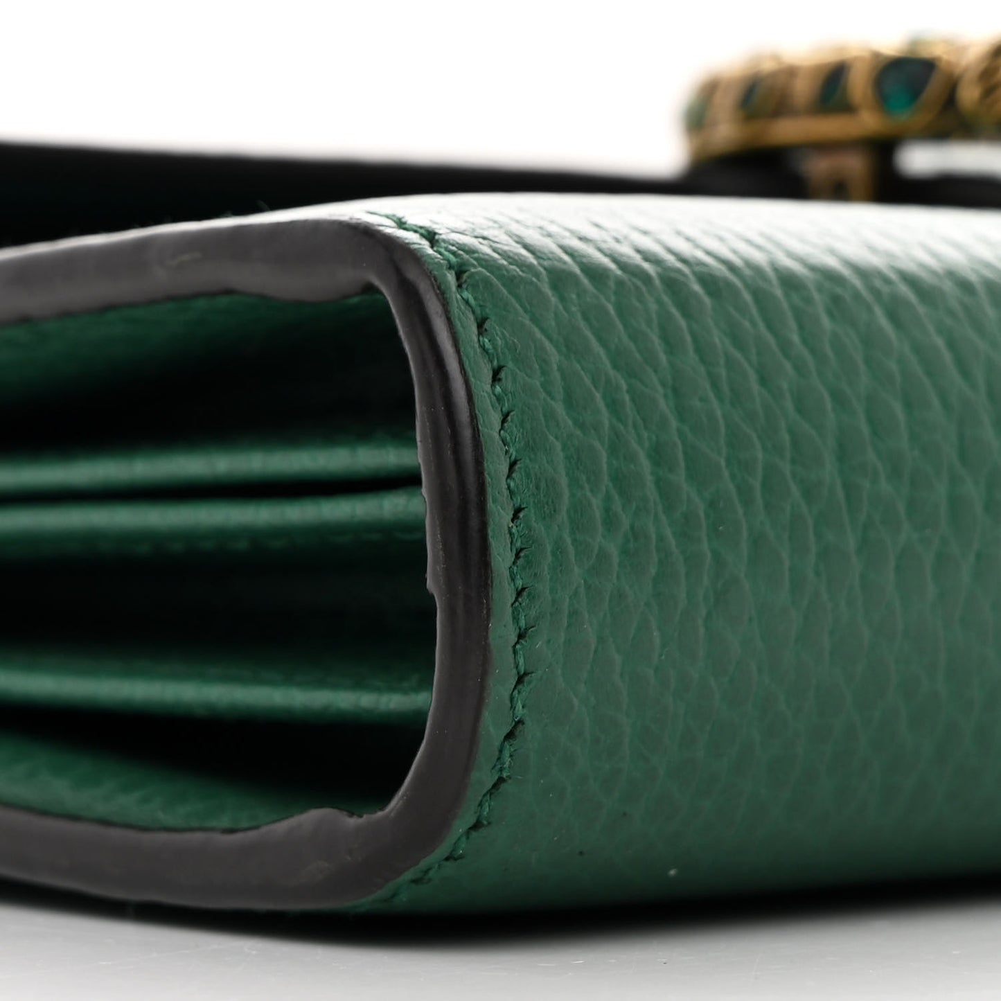 Calfskin Mini Dionysus Chain Wallet Emerald