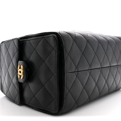 Chanel Caviar Quilted Small Chanel 25 Handbag Black 9 of 11