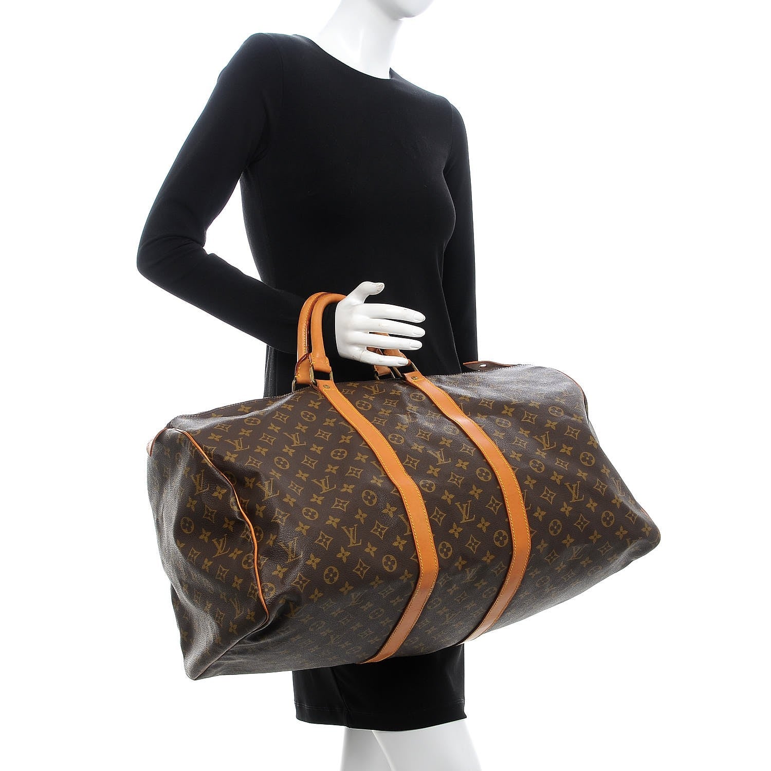 Louis Vuitton Monogram Keepall 55 2 of 13