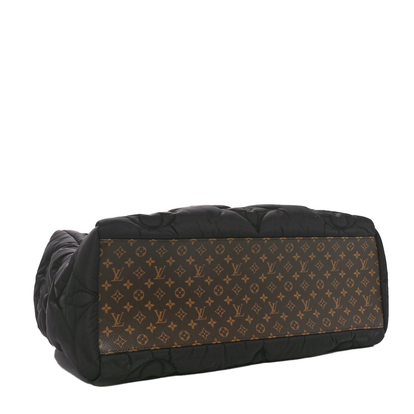 Econyl Monogram Pillow Giant Onthego GM Black