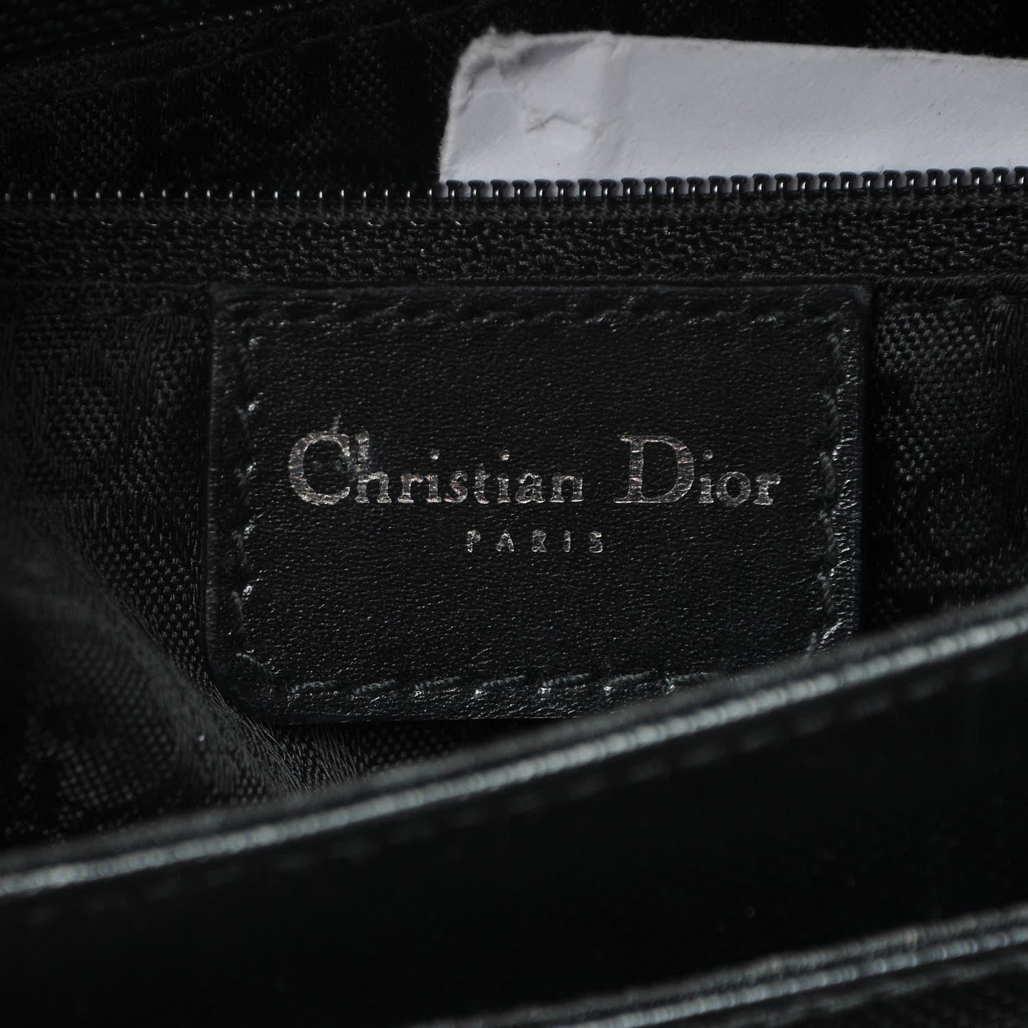 Christian Dior Coated Canvas Crystal Hardcore Bag Black 7 of 9