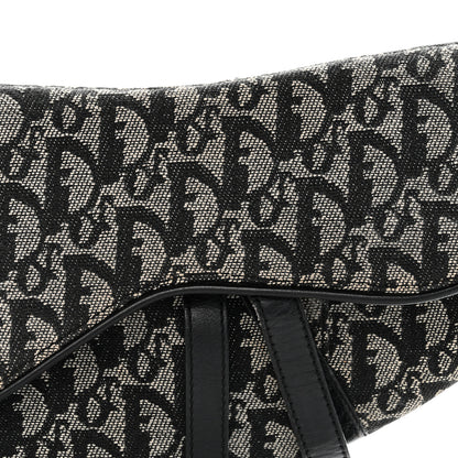 Christian Dior Monogram Saddle Bag Black 8 of 15