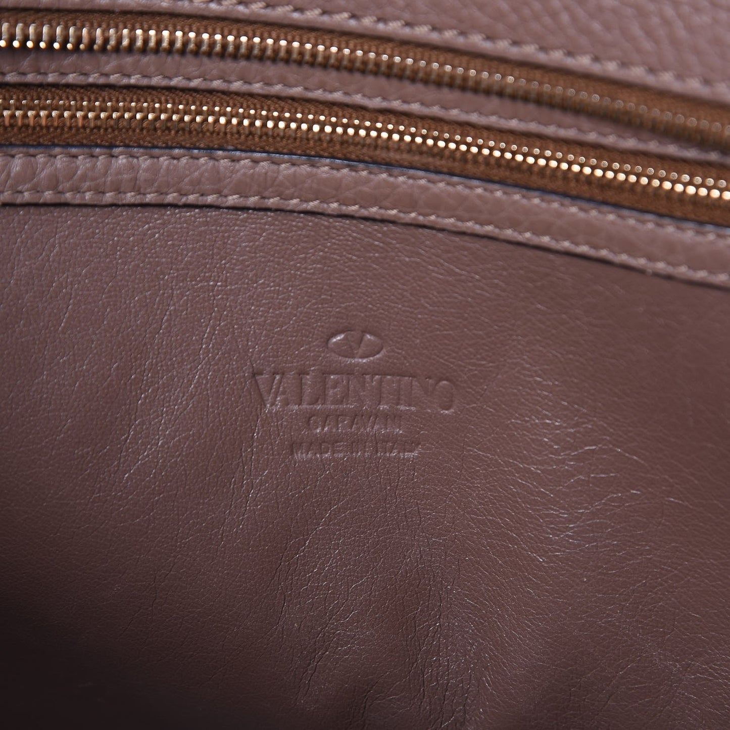 Grained Calfskin To Be Cool Tote Dark Noisette