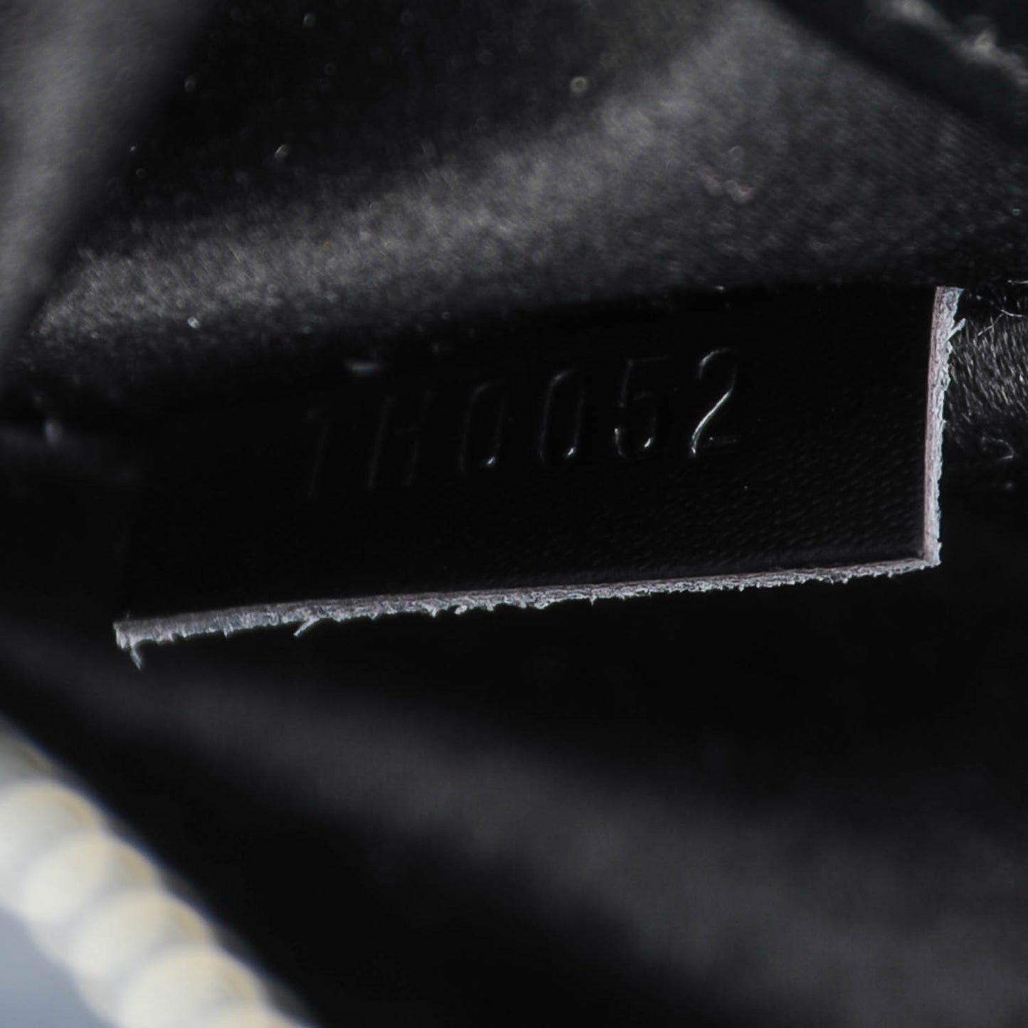 Satin Mini Monogram Conte De Fees Pochette Black