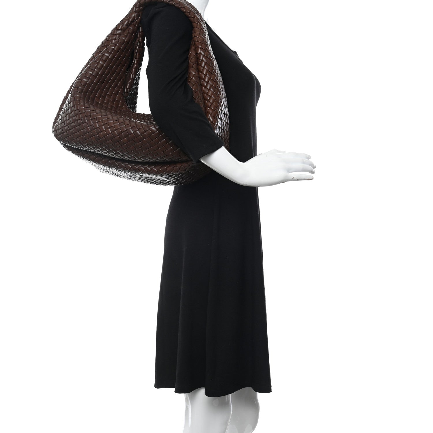 Bottega Veneta Lambskin Intrecciato Padded Jodie Browine 2 of 10