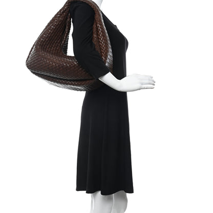 Bottega Veneta Lambskin Intrecciato Padded Jodie Browine 2 of 10