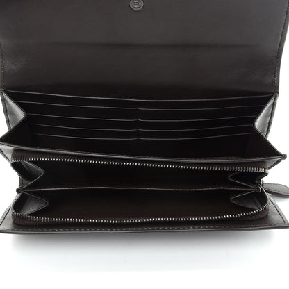 Bottega Veneta Nappa Intrecciato Continental Wallet Ebano 5 of 8