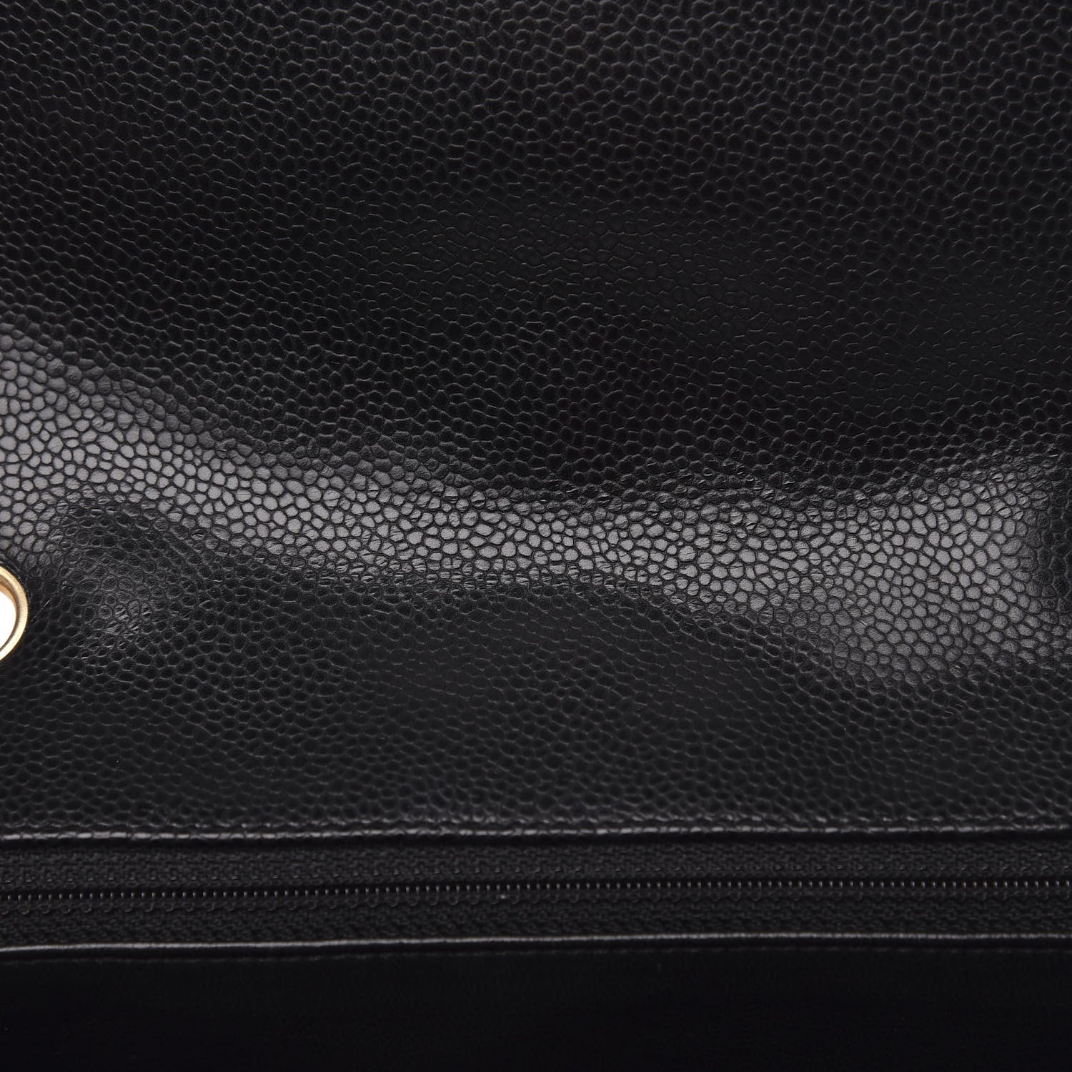Chanel Caviar Quilted Jumbo Single Flap Black 12 of 12