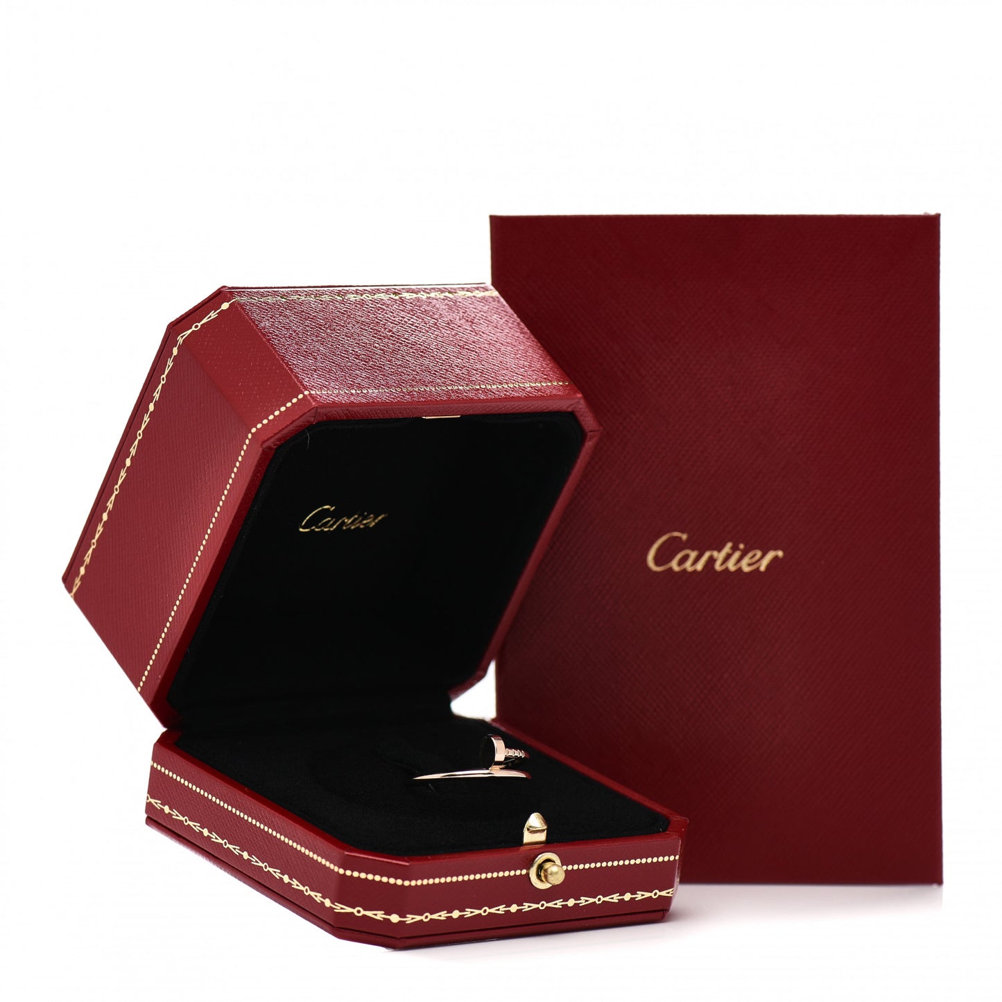 18K Pink Gold Small Juste Un Clou Ring 57 8
