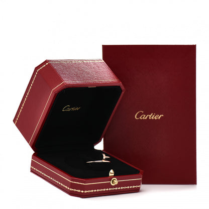 Cartier 18K Pink Gold Small Juste Un Clou Ring 57 8 5 of 5
