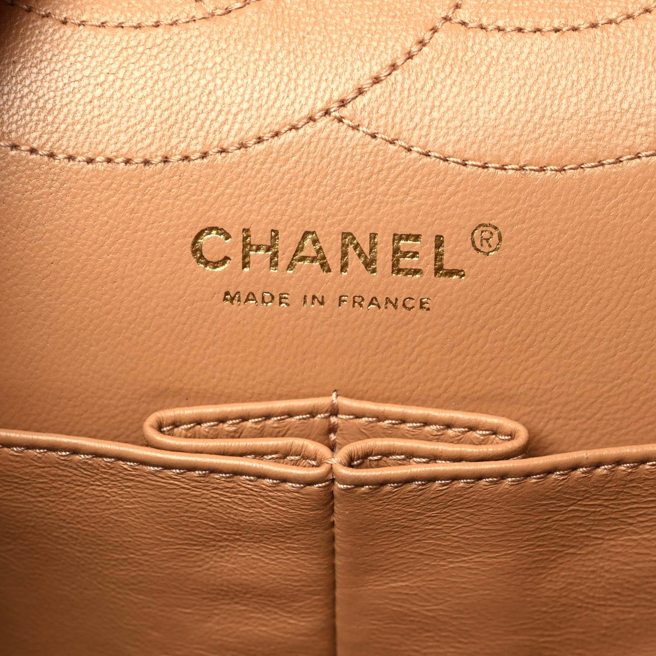 Aged Calfskin Quilted 2.55 Reissue 227 Flap Brown