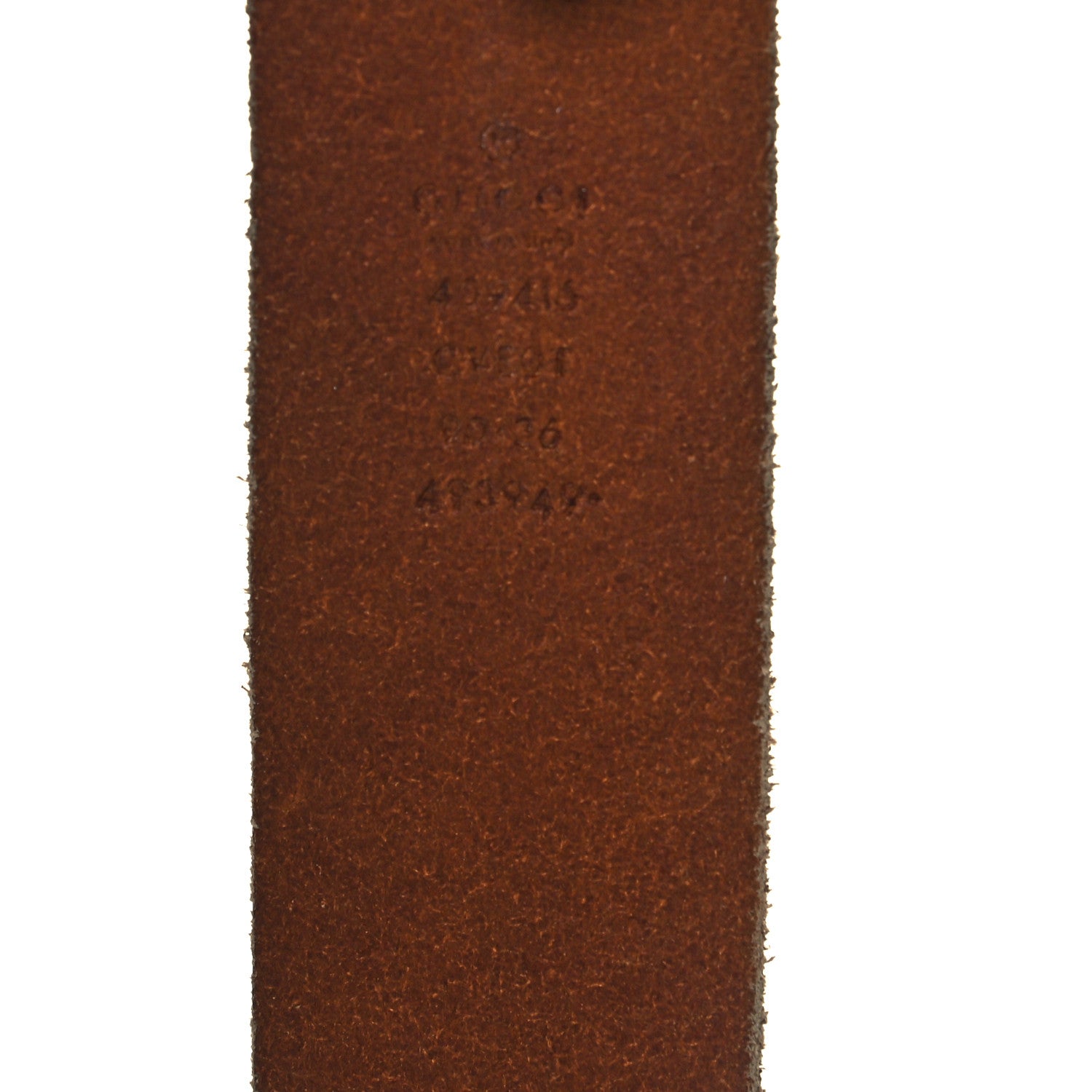 Gucci Faded Calfskin Double G 40mm Belt 90 36 Cuir 3 of 4