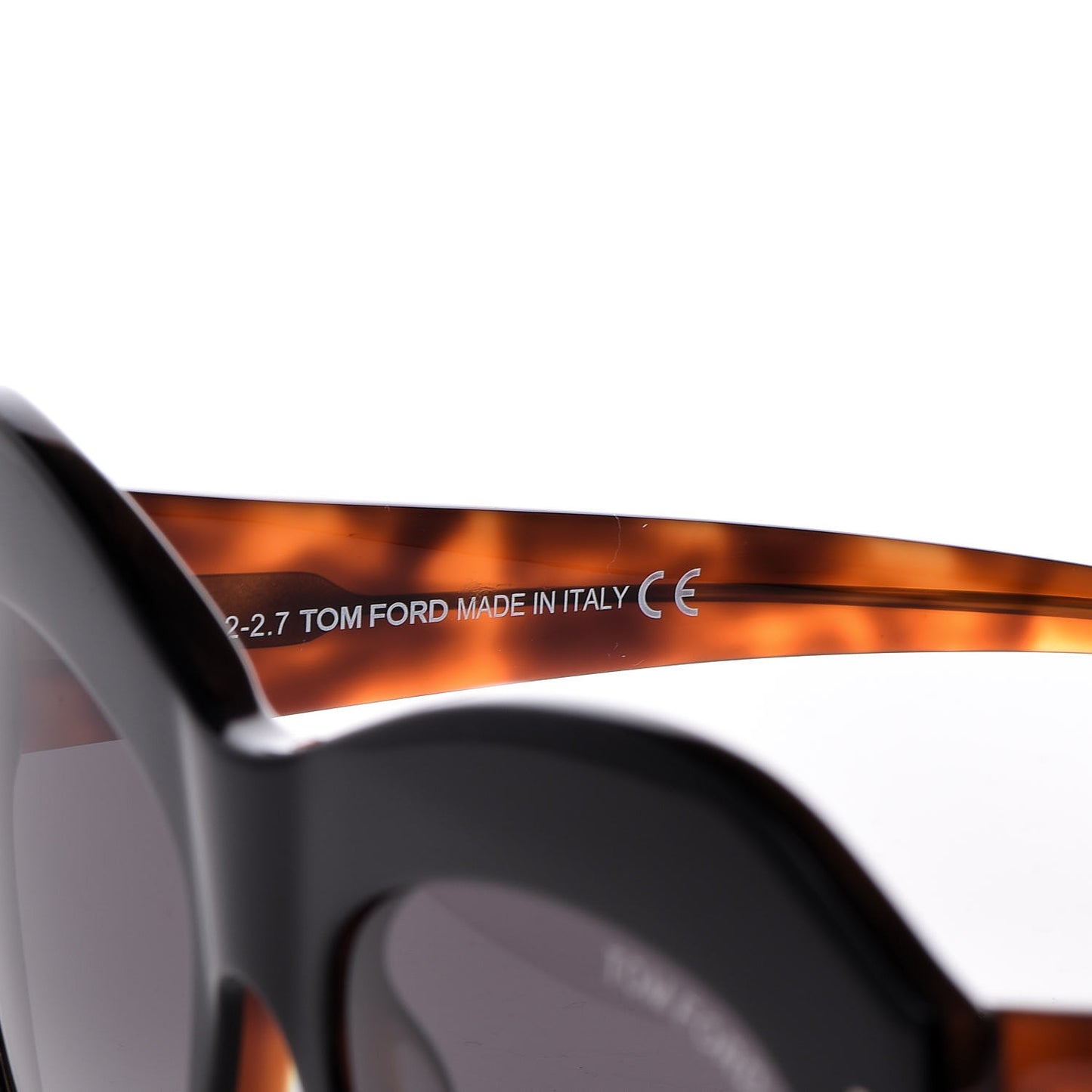 Emmanuelle Sunglasses TF534 Black Havana