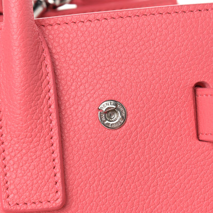 Saint Laurent Calfskin Nano Sac De Jour Rose Clair 10 of 14