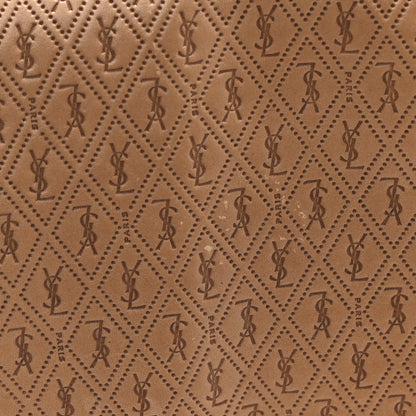 Saint Laurent Calfskin Monogram Deli Paper Bag Vintage Beige 8 of 9