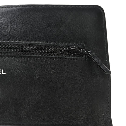Chanel Lambskin Quilted Wallet On Chain WOC Black 18 of 31