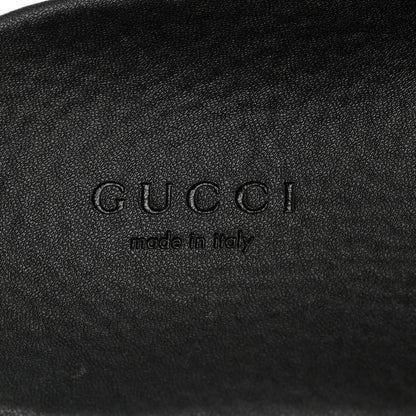 Gucci Nylon Web Womens Slide Sandals 36 Black Green Red 6 of 9