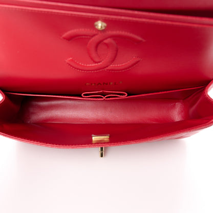 Chanel Caviar Quilted Medium Double Flap Red 5 of 11