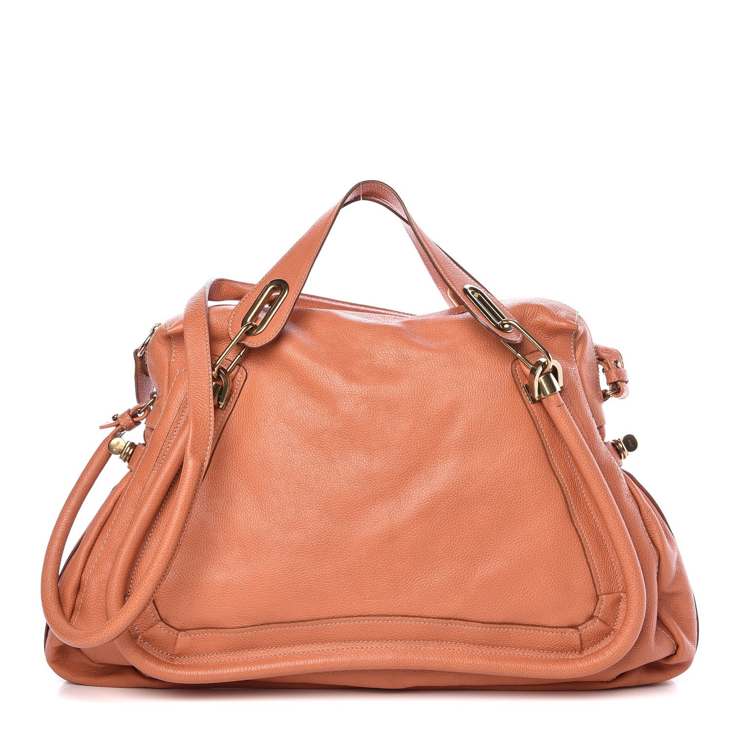 Chloe Calfskin Large Paraty Suntan 1 of 14