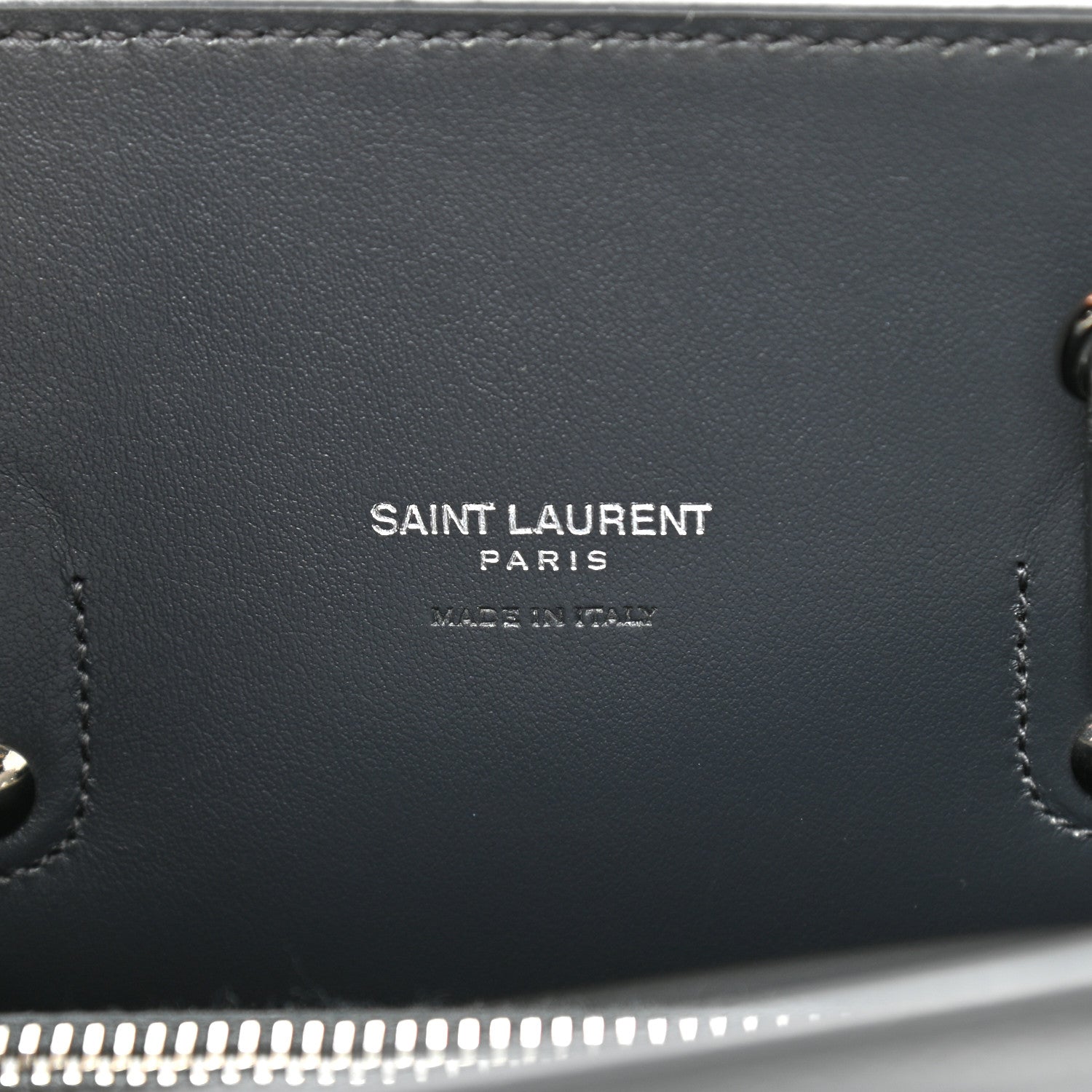 Saint Laurent Grain De Poudre Baby Sac De Jour Dark Smog 7 of 10