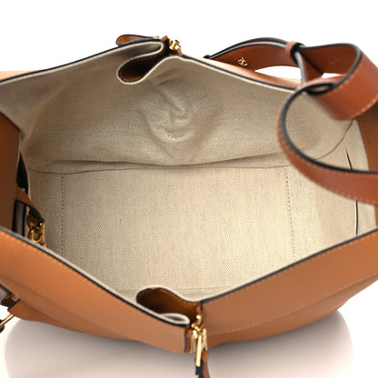 Loewe Grained Calfskin Small Hammock Shoulder Bag Tan 5 of 6