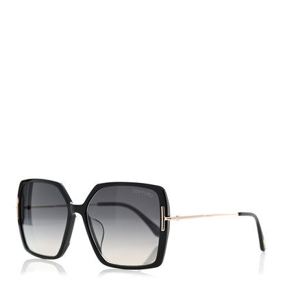 Tom Ford Joanna Sunglasses TF 1039-F Black 1 of 8