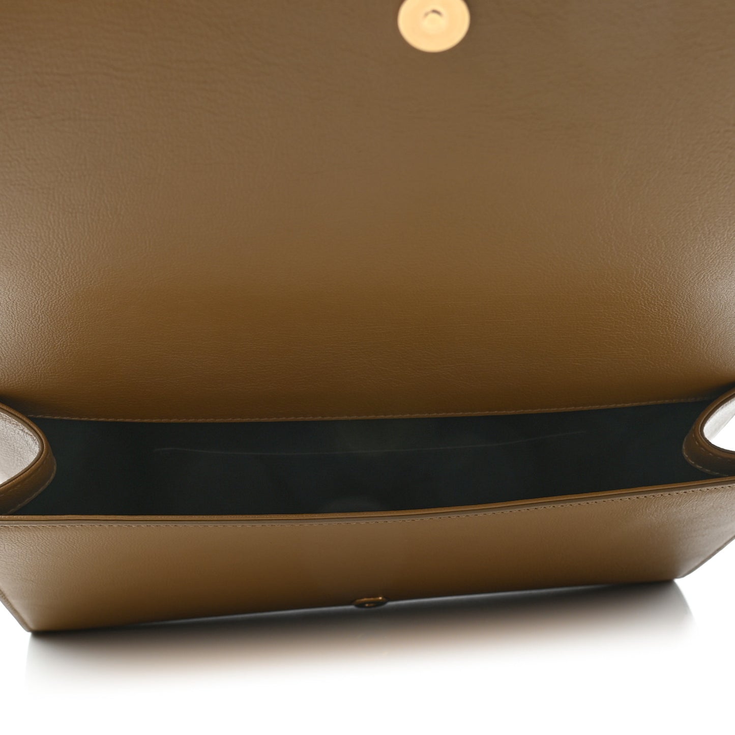 Calfskin Monogram Large Belle De Jour Clutch Beige