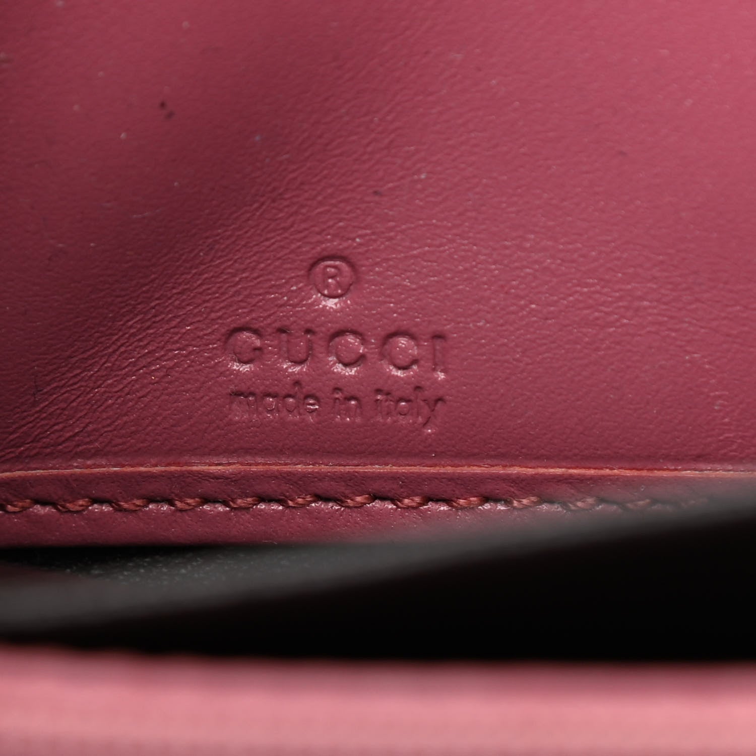 Gucci Imprime Monogram GG Pierce Zip Around Wallet Vintage Rose 6 of 14