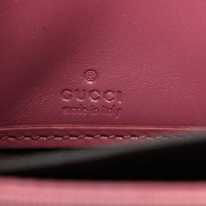 Gucci Imprime Monogram GG Pierce Zip Around Wallet Vintage Rose 6 of 14