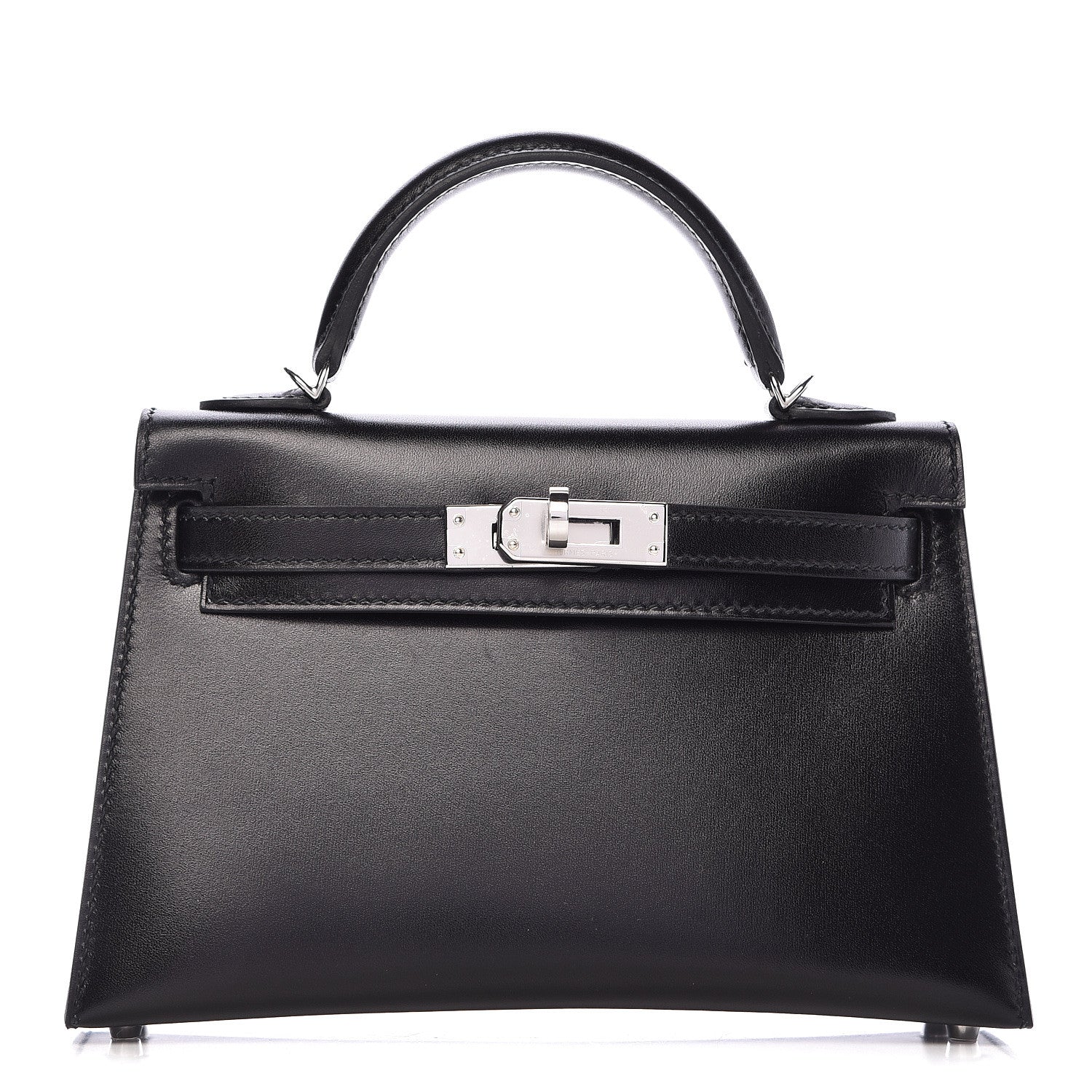 Hermes Box Mini Kelly Sellier 20 Black 1 of 30