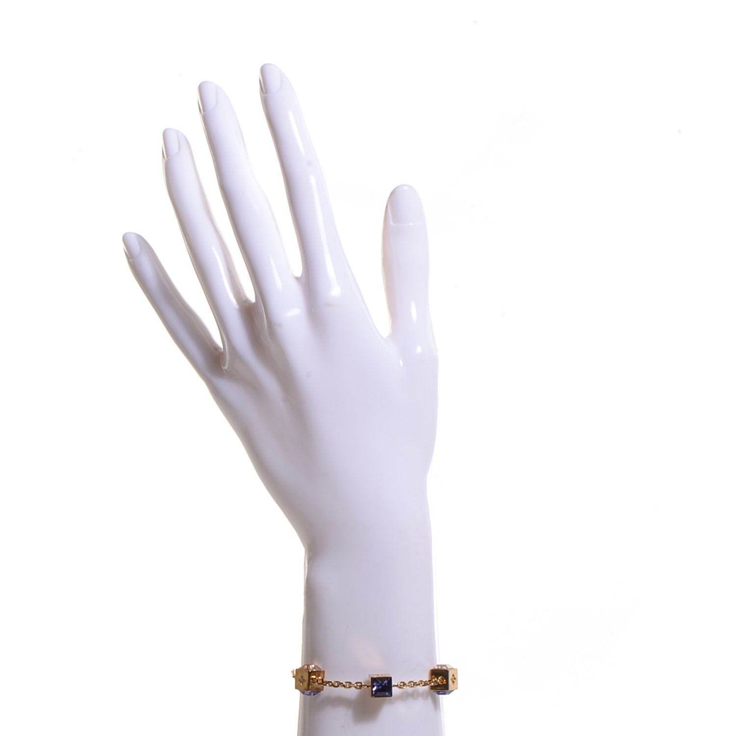 Louis Vuitton Swarovski Gamble Bracelet Azur 2 of 5