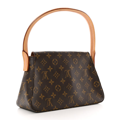 Louis Vuitton LOUIS VUITTON Monogram Mini Looping 3 of 9