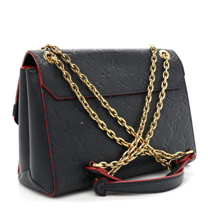 Louis Vuitton Empreinte Vavin PM Marine Rouge 3 of 19