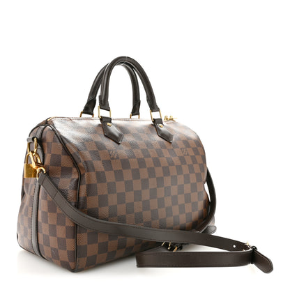 Louis Vuitton Damier Ebene Speedy Bandouliere 30 3 of 12