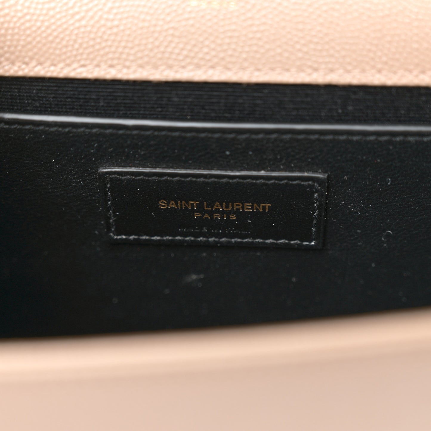 Grain De Poudre Medium Monogram Kate Satchel Dark Beige