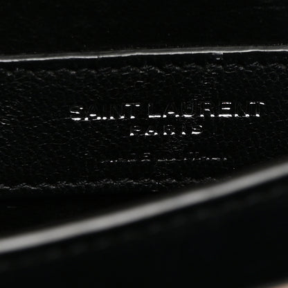 Saint Laurent Grain de Poudre Mini Classic Monogram Cassandra Top Handle Marble Pink 6 of 12