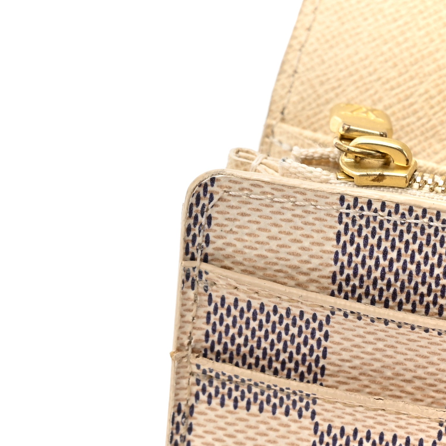 Louis Vuitton Damier Azur Sarah Wallet NM 7 of 13