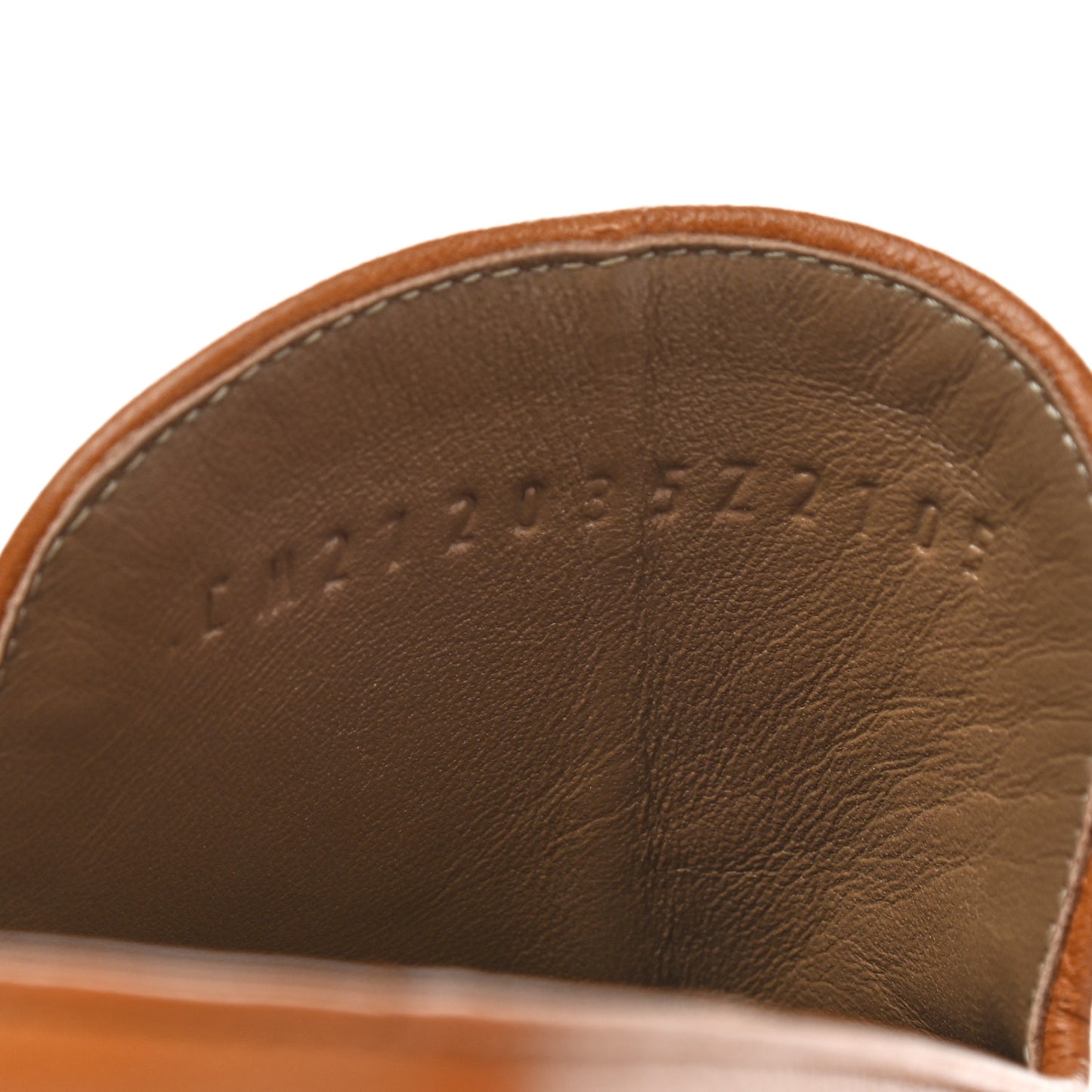 Goatskin Diane Mules 35.5 Beige Dore