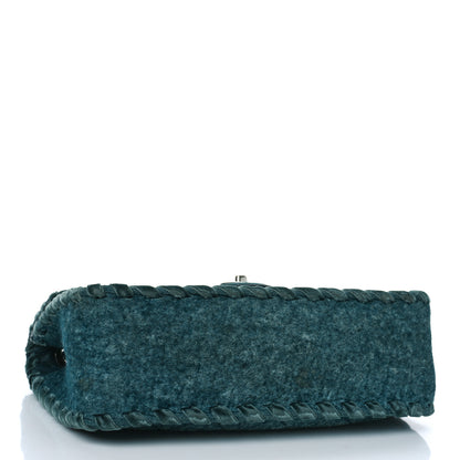 Chanel Fancy Felt Flap Teal 4 of 10