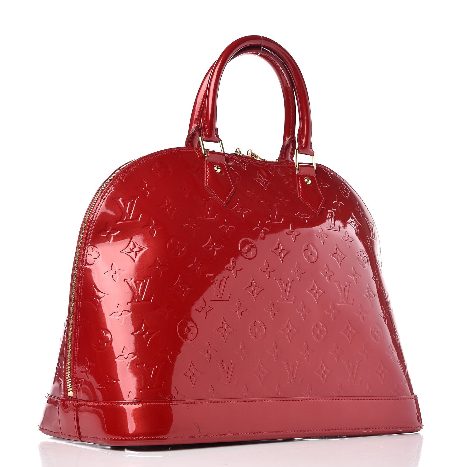 Louis Vuitton Vernis Alma GM Pomme D'Amour 3 of 11