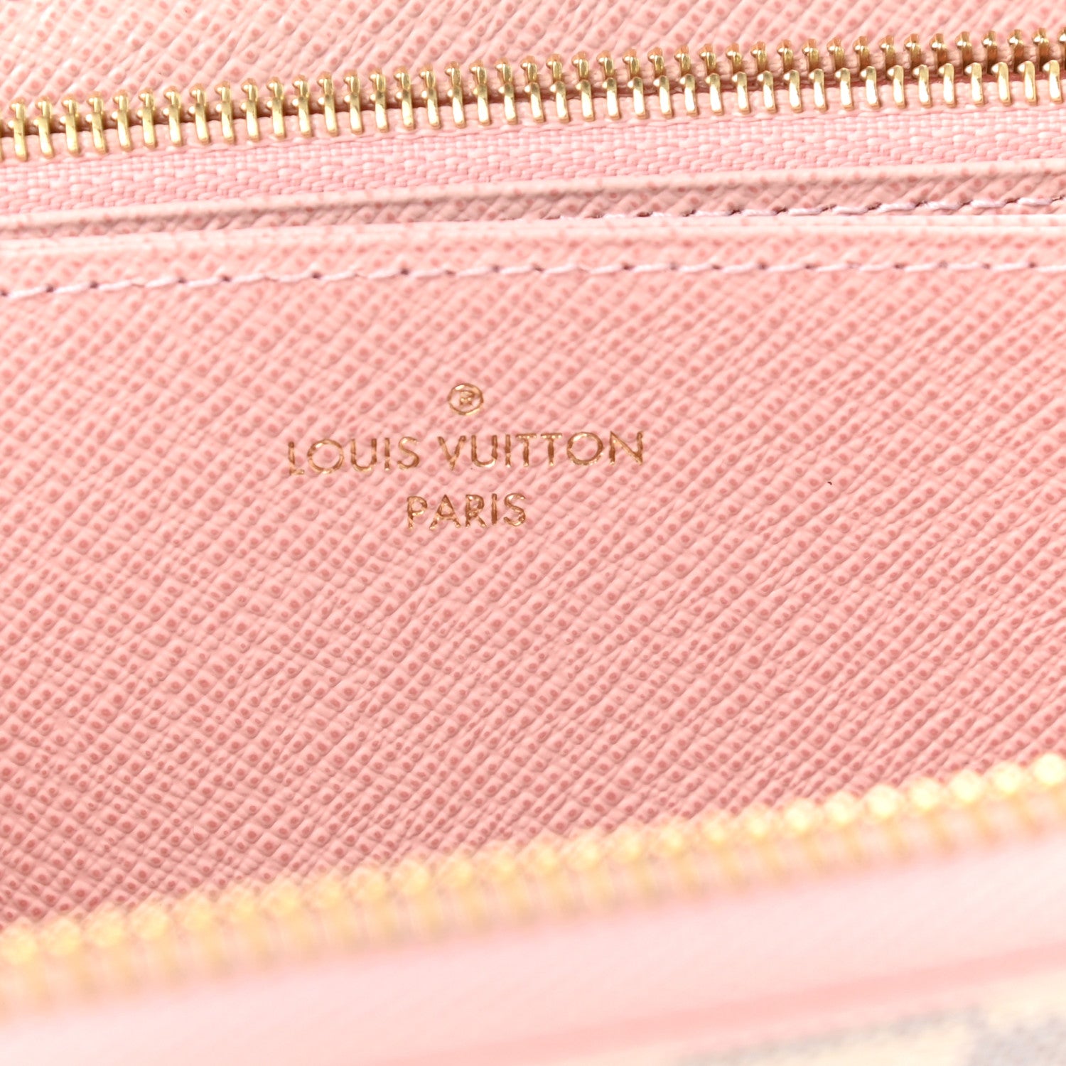 Louis Vuitton Damier Azur Zippy Wallet Rose Ballerine 6 of 7