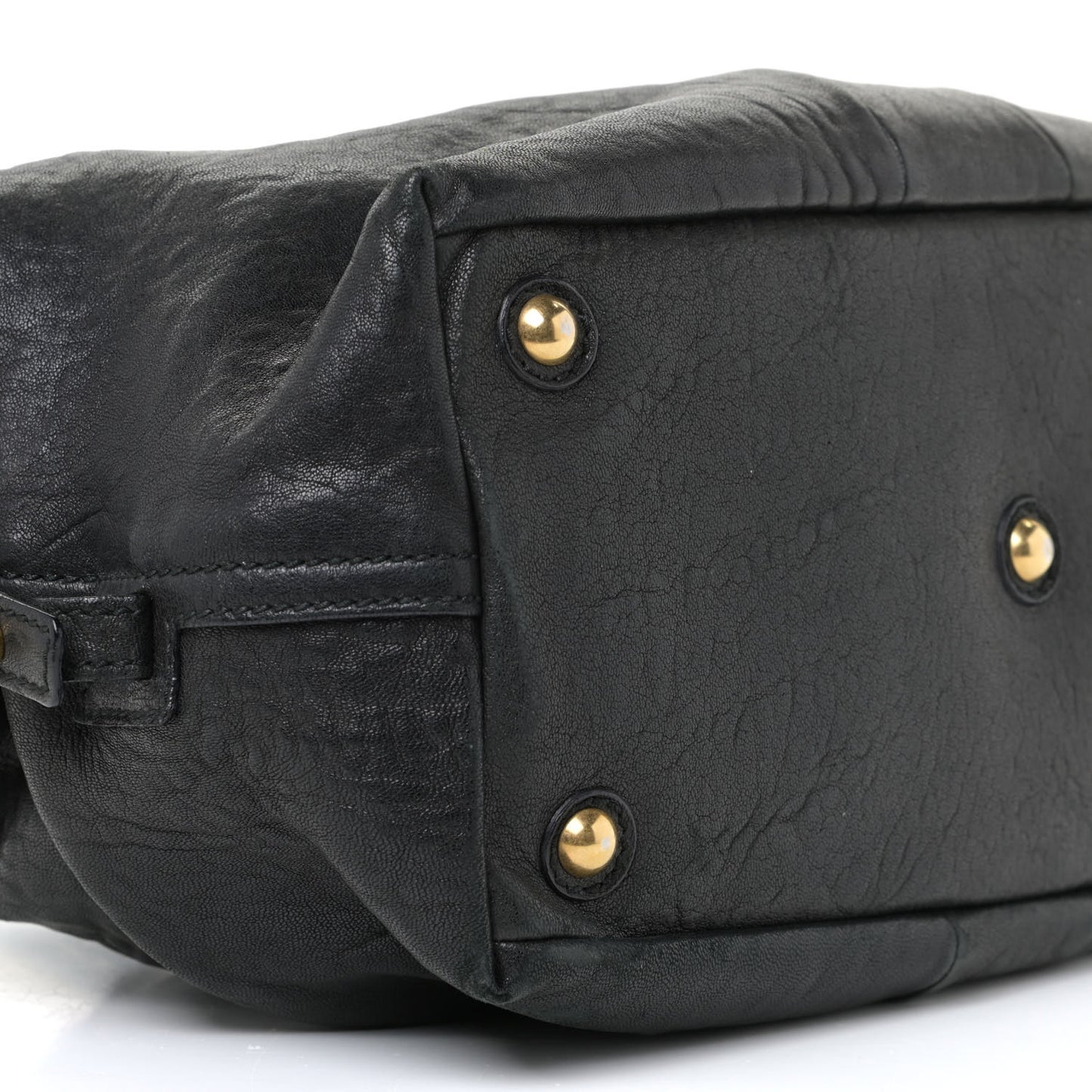 Lambskin Small Easy Sac Black