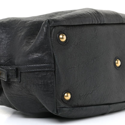 Saint Laurent Lambskin Small Easy Sac Black 6 of 15