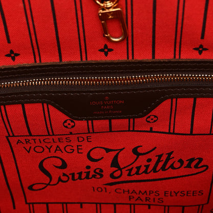 Louis Vuitton Damier Ebene Neverfull MM 6 of 12
