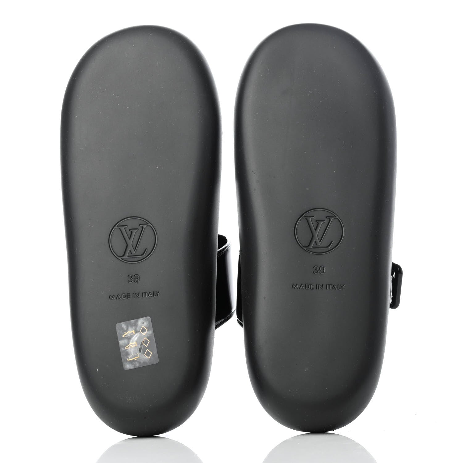 Louis Vuitton Monogram Sunbath Flat Mule Sandals 39 Black 5 of 7